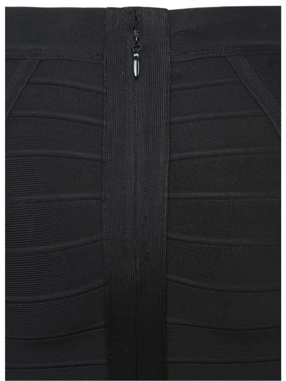 HOUSE OF CB SORCHA Black Knee Length Pencil Skirt - Picture 5 of 8